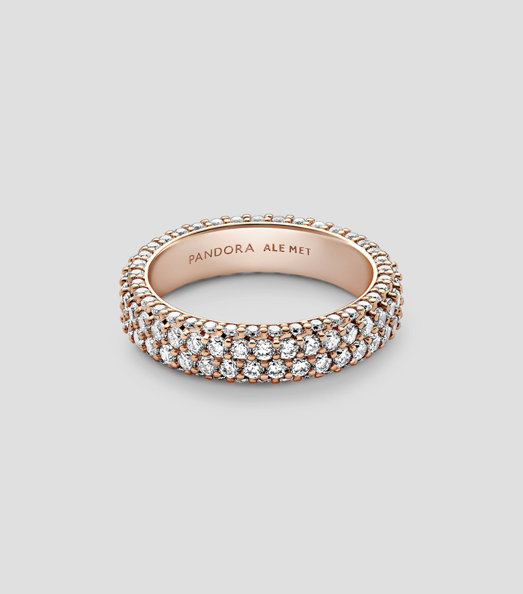 Anillo con zirconia cúbica Mujer
